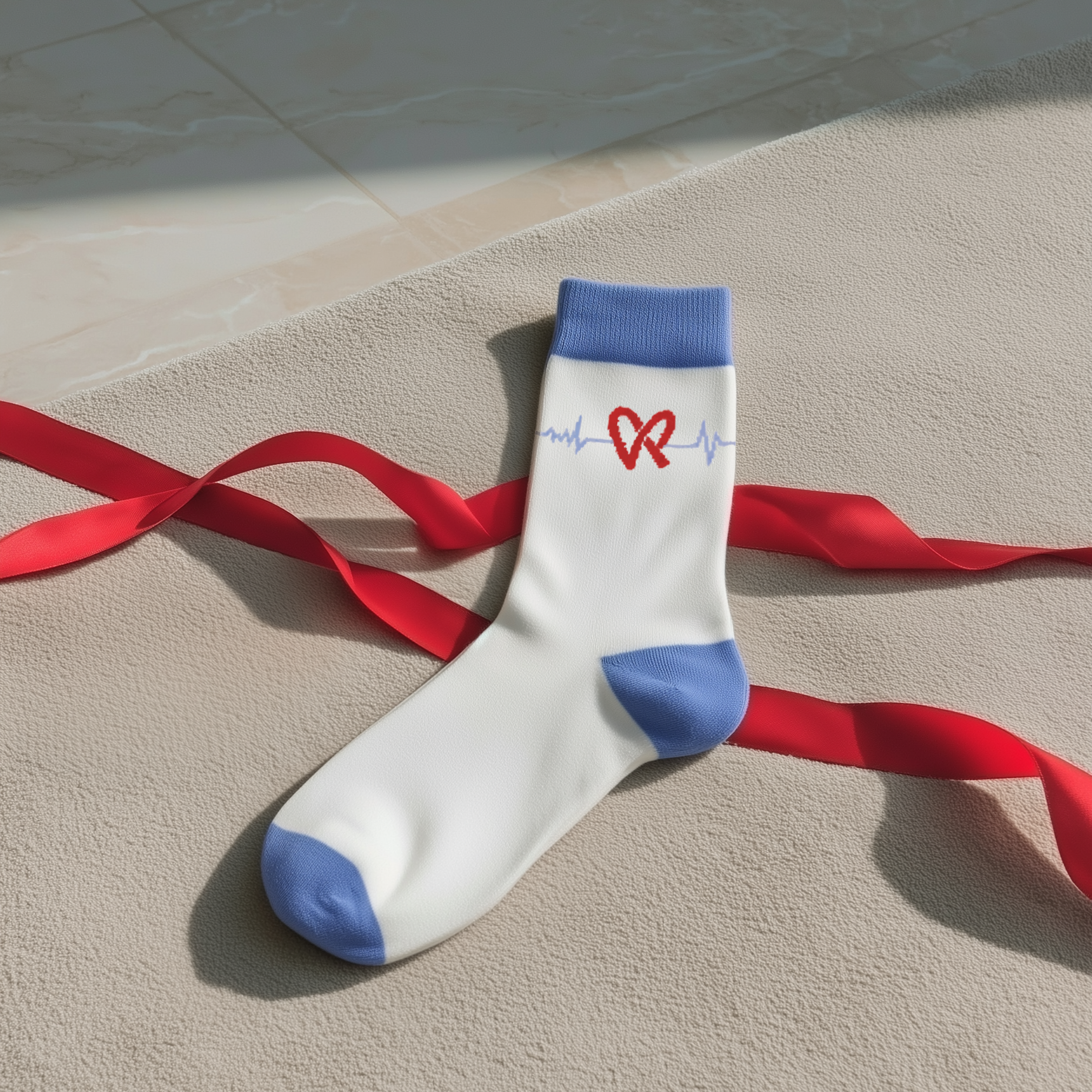 abt heartline crew socks, aesthetic socks. square image for homepage, abt socks singapore.